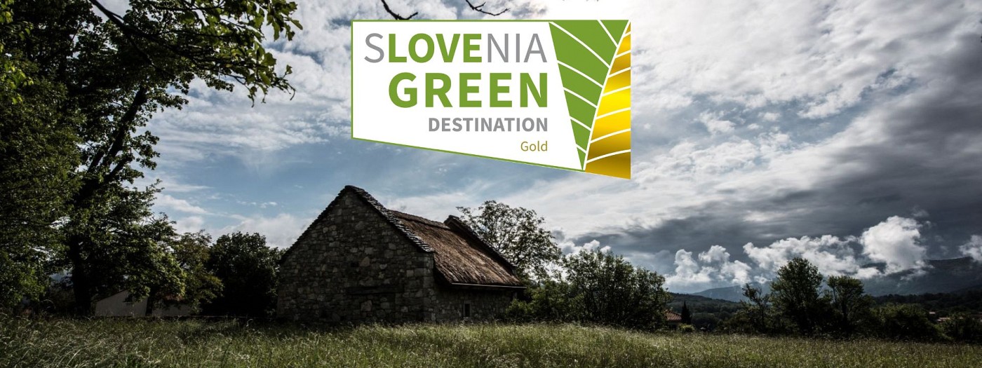 Zlati znak trajnostnega turizma Slovenia Green Destination Gold 