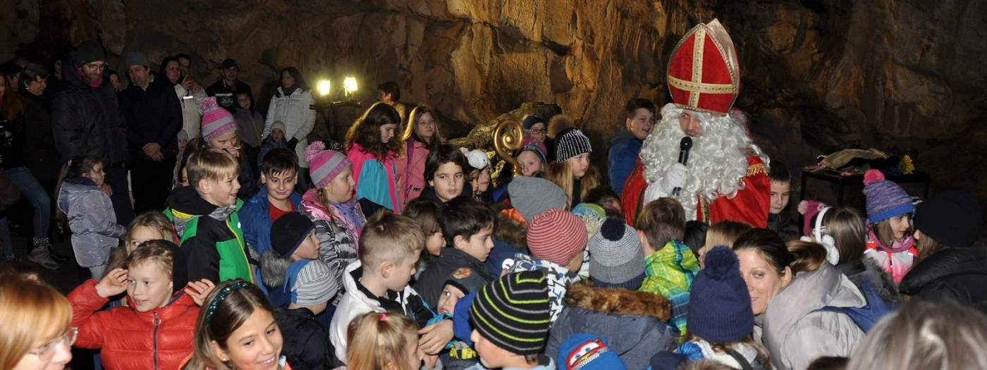 Miklavževanje v Divaški jami