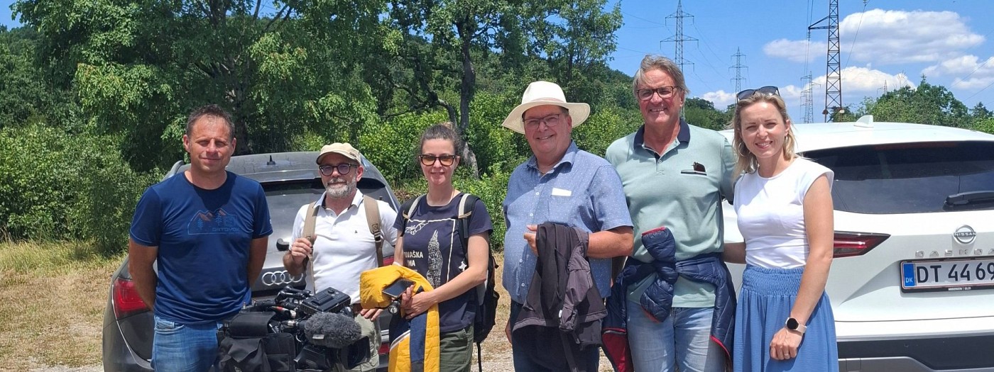 Avstrijska televizija ORF snemala prispevek o Krasu in Brkinih