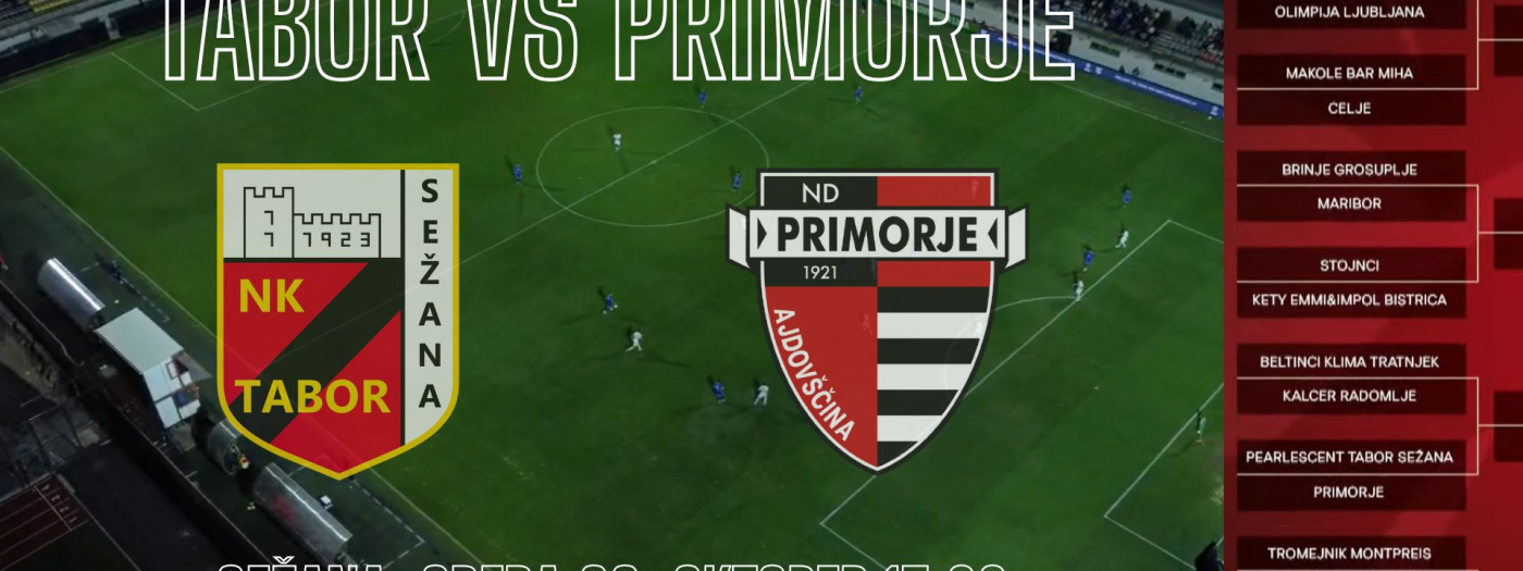  NK Tabor Sežana vs. Primorje Ajdovščina