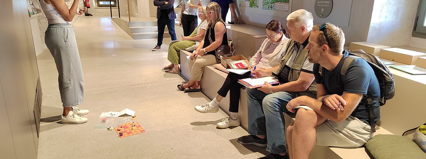 Izobraževanja na Gradu Štanjel: nadgradnja vodenj za še boljša doživetja