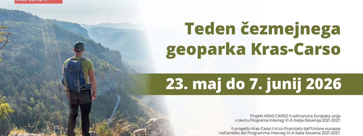 Teden čezmejnega geoparka Kras-Carso 2026 