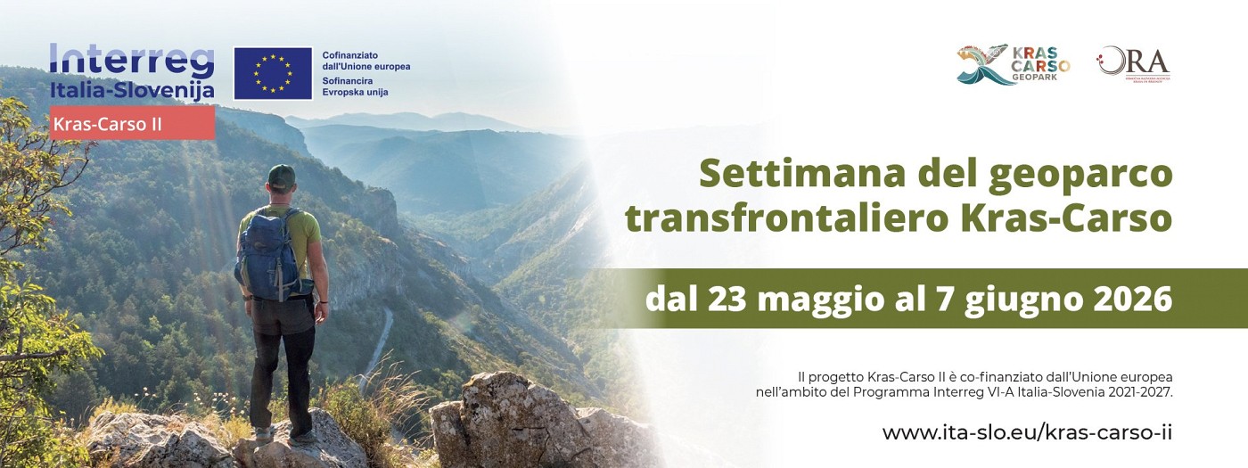 La settimana del geoparco transfrontaliero Kras-Carso 2026