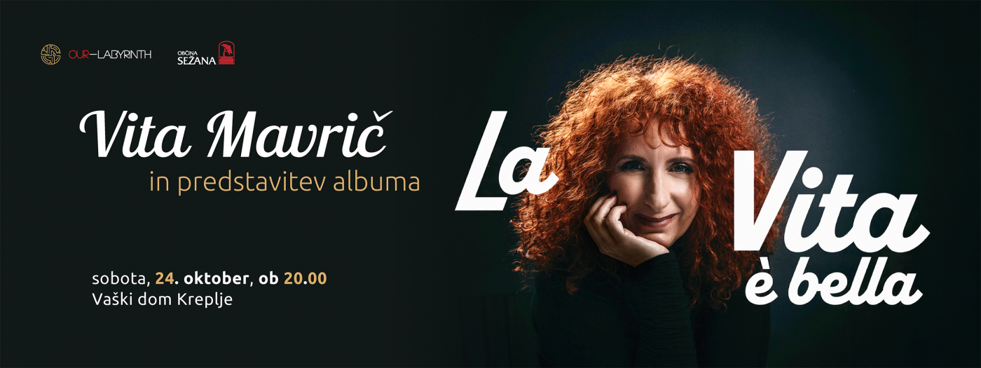 Vita Mavrič in predstavitev albuma »La Vita è bella«