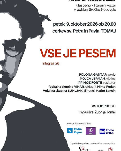 Glasbeno-literarni večer Vse je pesem