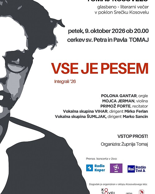 Glasbeno-literarni večer Vse je pesem
