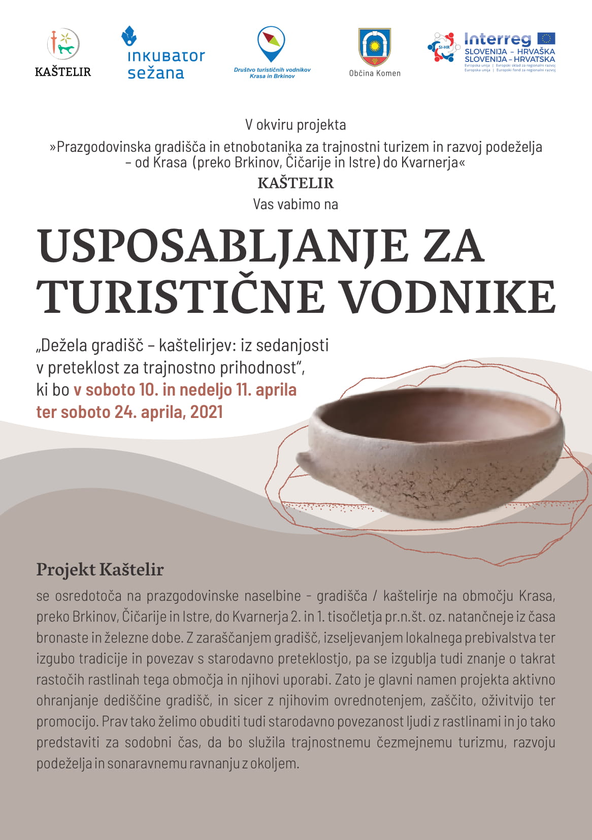 Usposabljanje za turistične vodnike