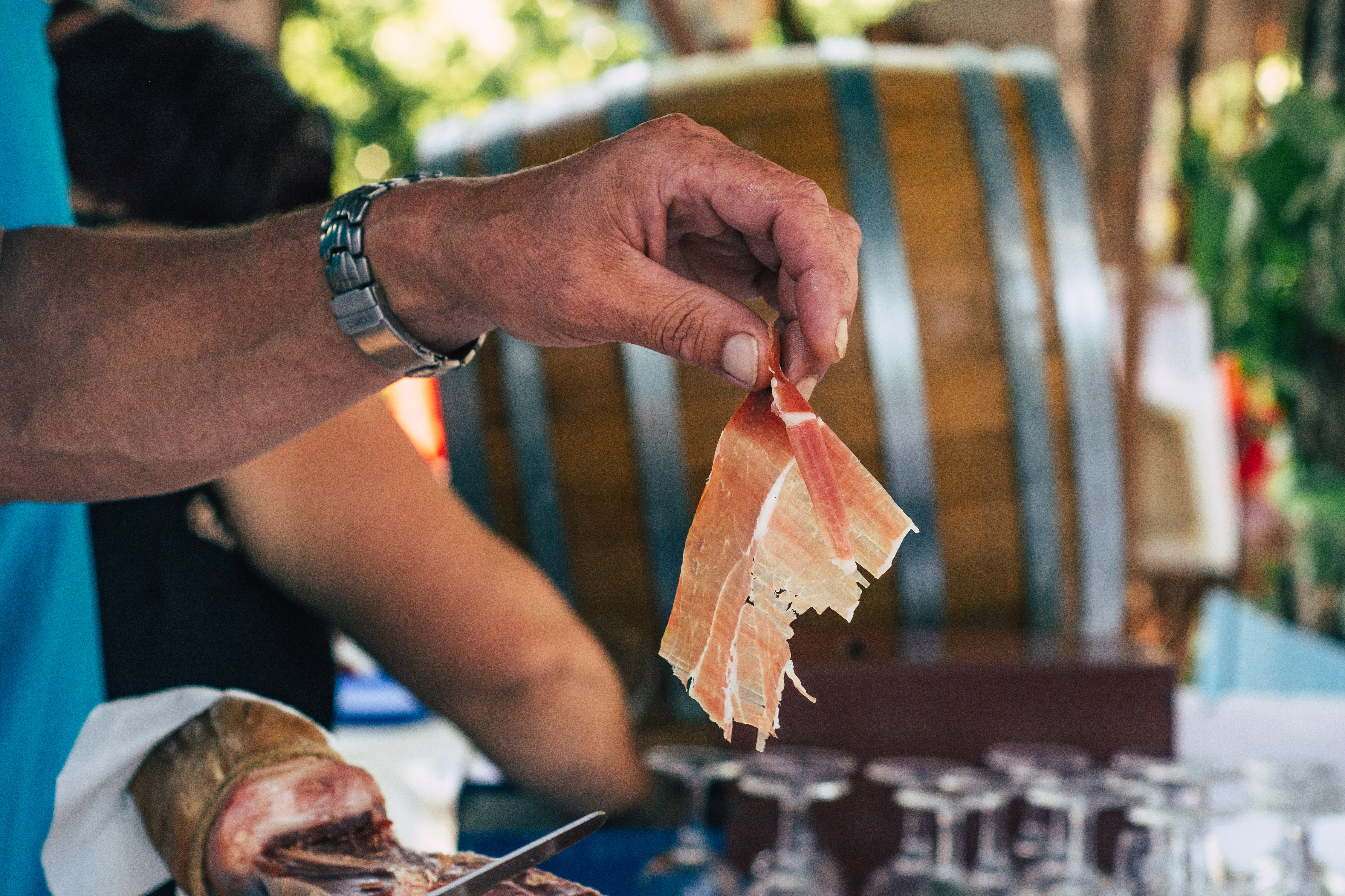 Das Fest des Terrano-Weins und des Karstschinkens
