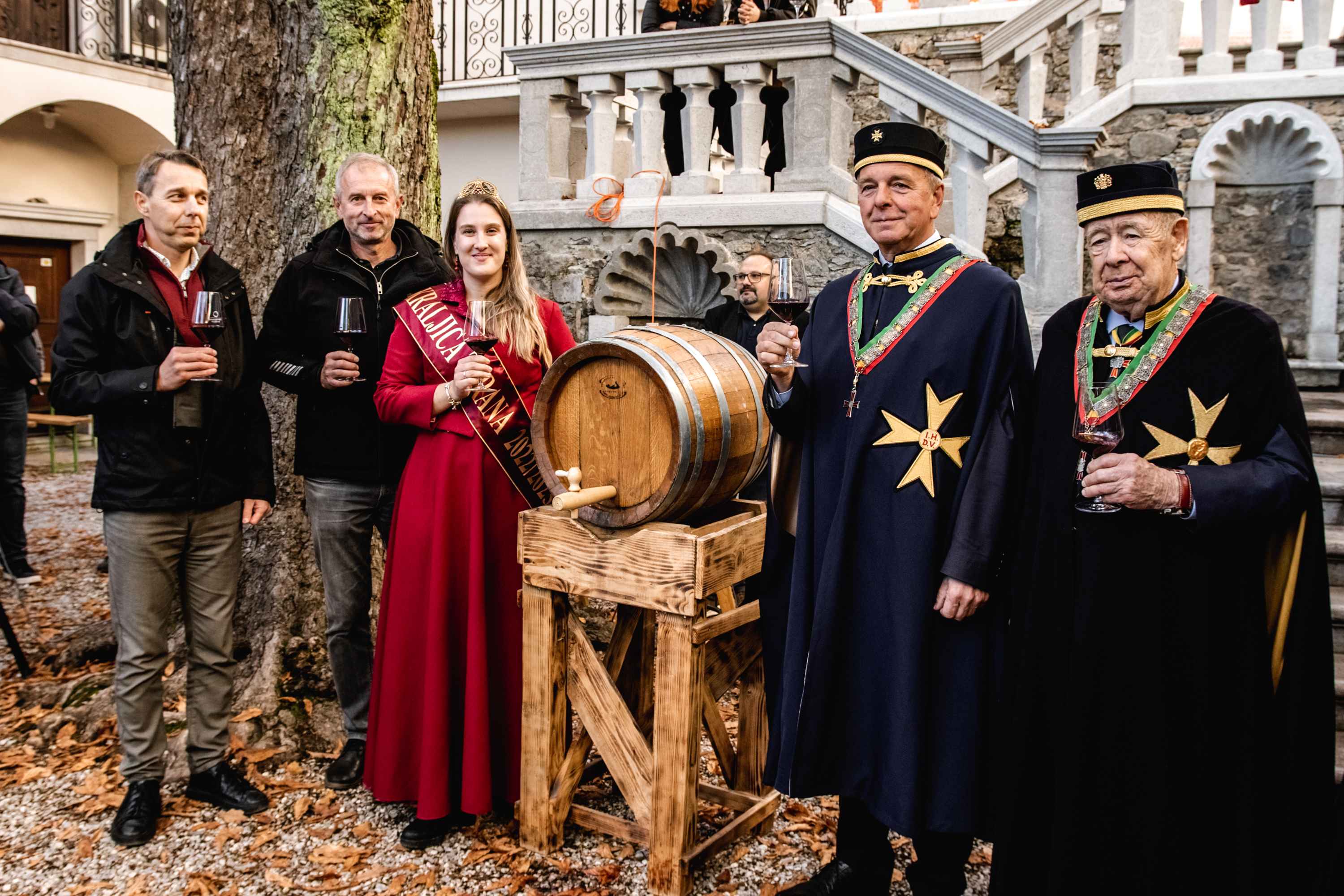 Wine festival in Štanjel