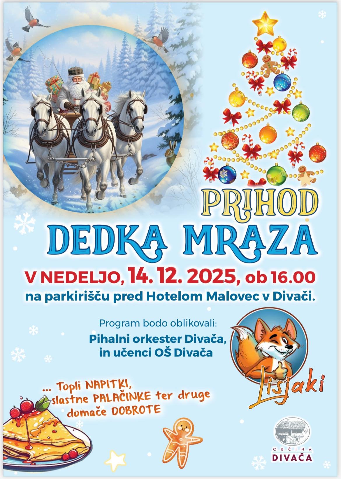 December v Občini Divača
