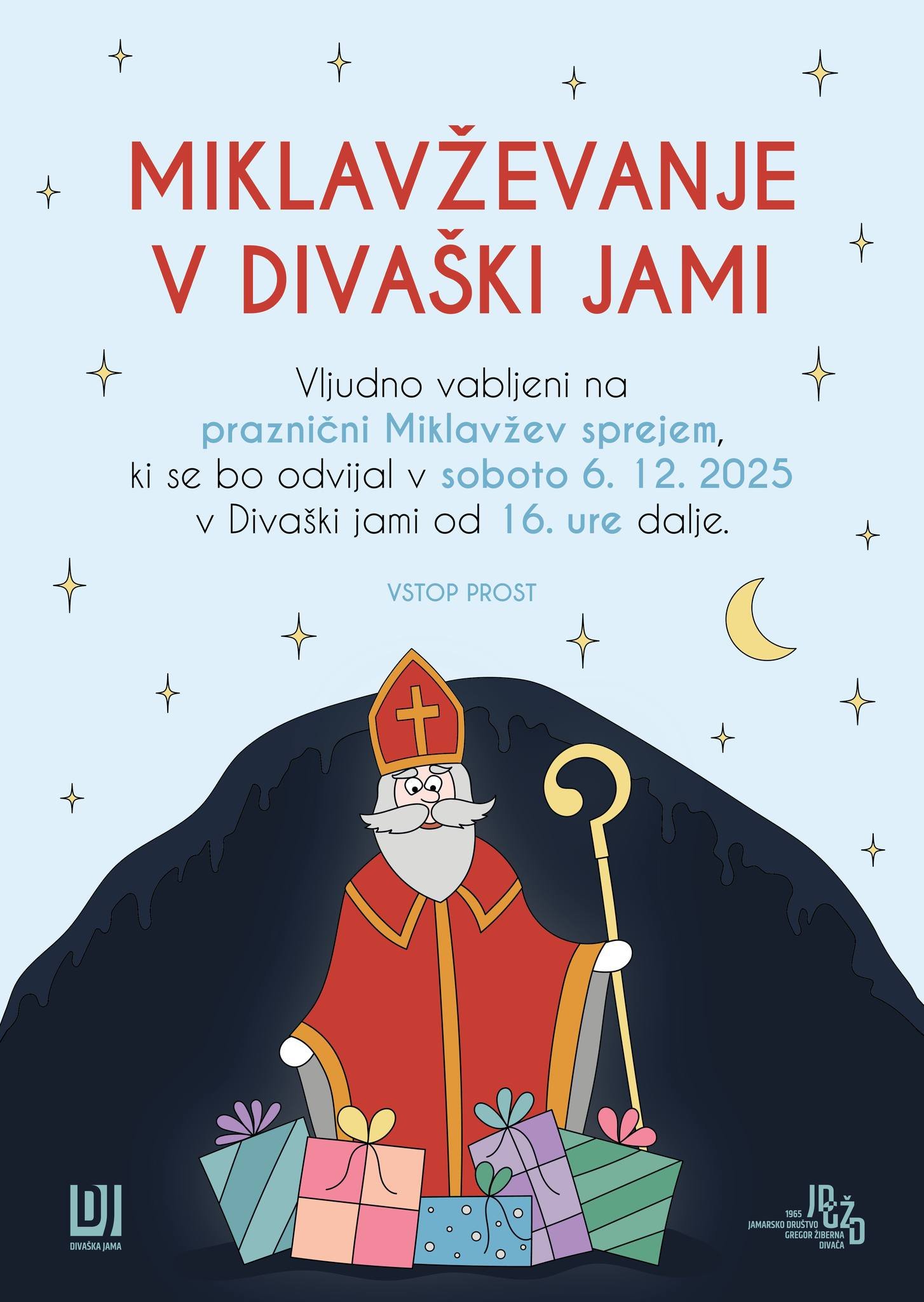 Miklavževanje v Divaški jami