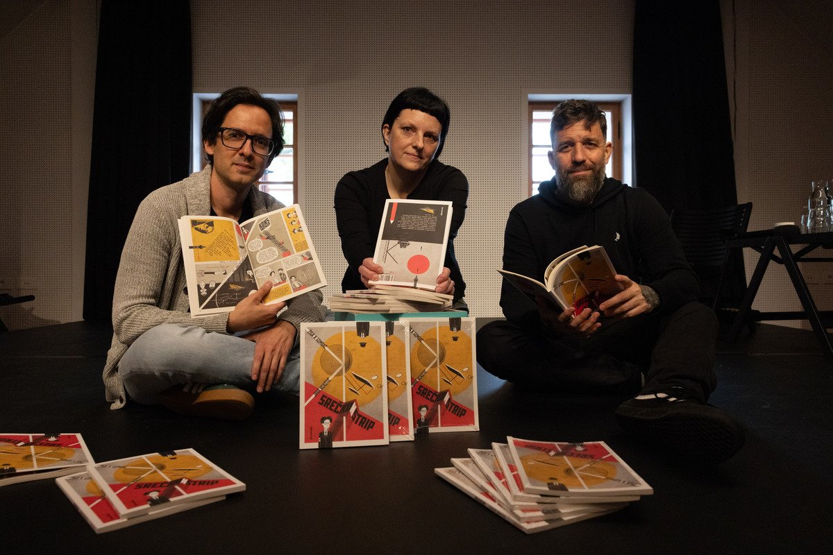 SrečKONStrip - predstavitev stripa in literarni večer