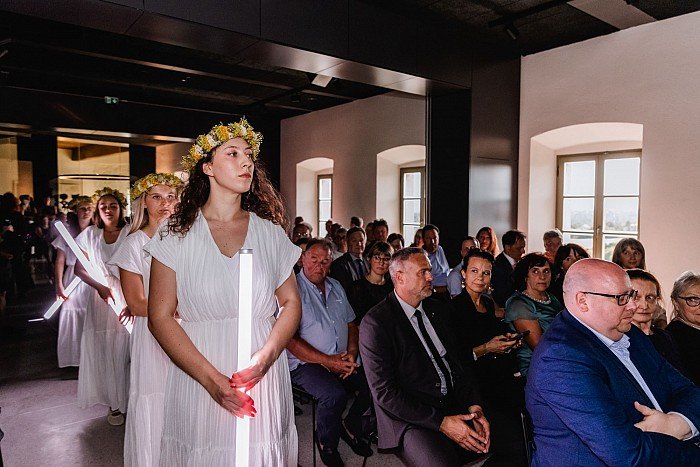 Čarobno odprtje v celoti prenovljenega Gradu Štanjel z državnim vrhom