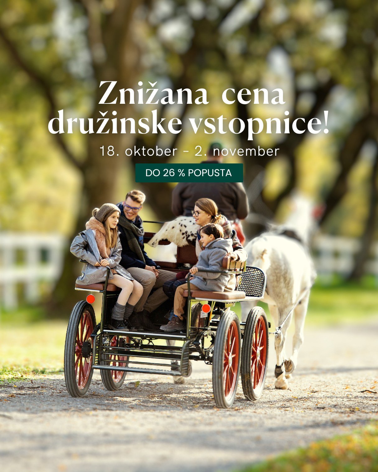 Jesenske počitnice v Lipici