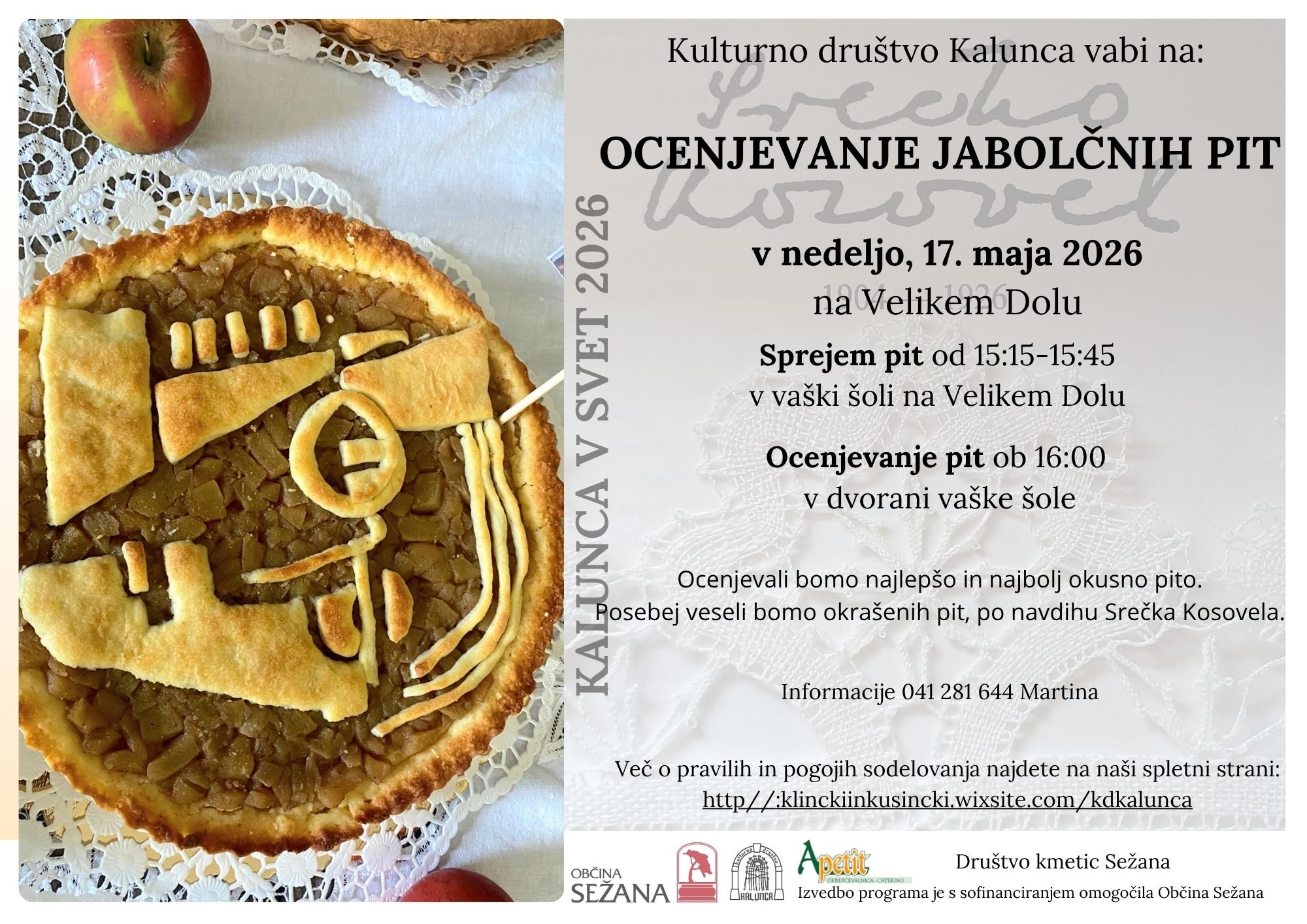 Kalunca v svet - klekljarski festival 