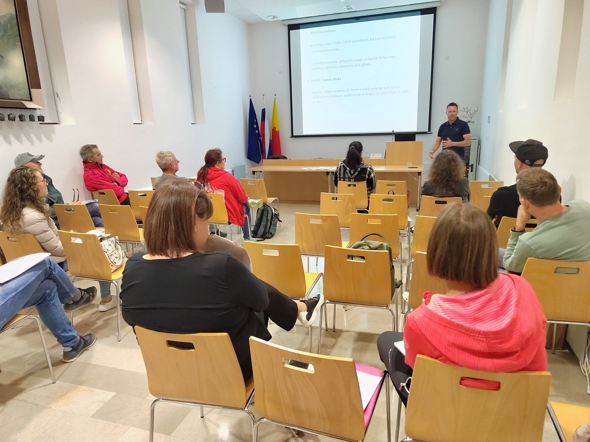 Zaključek predavanj v okviru 7. tečaja za lokalne turistične vodnike