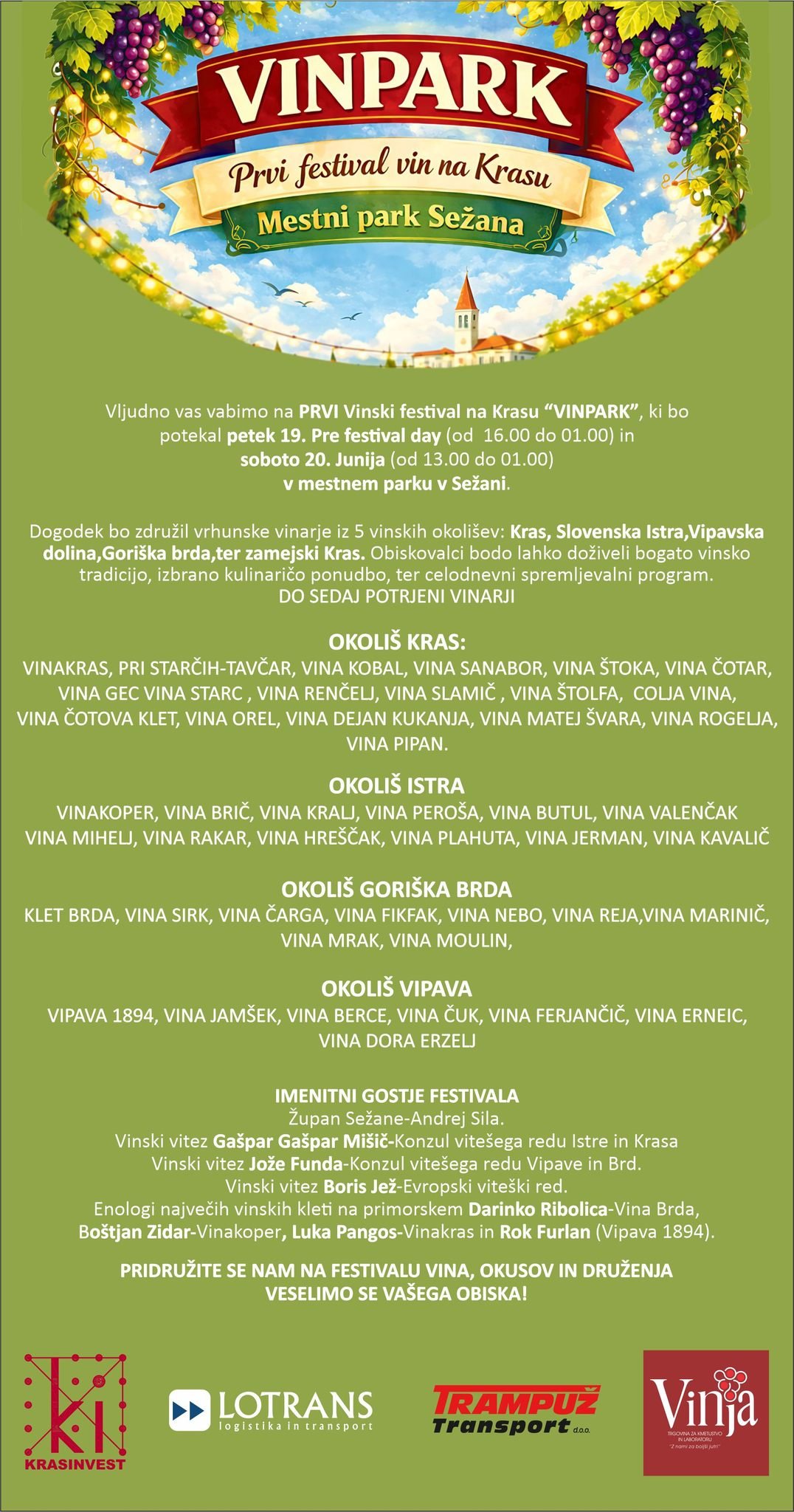 VINPARK – Prvi festival vin na Krasu
