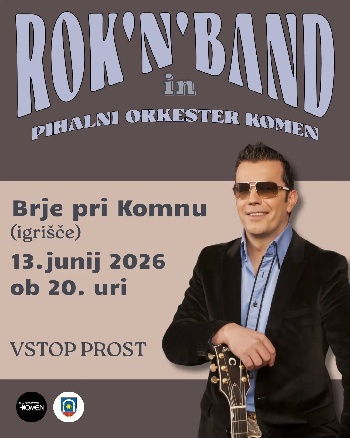 Junijski koncert Pihalnega orkestra Komen