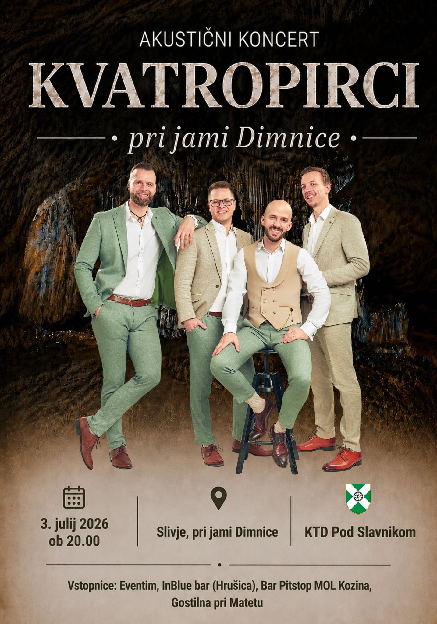 Akustični večer: Kvartopirci