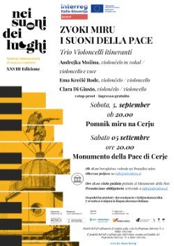 Zvoki miru/Suoni della pace/Sound of peace