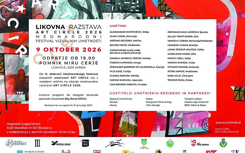 ART CIRCLE 2026 – odprtje mednarodne razstave