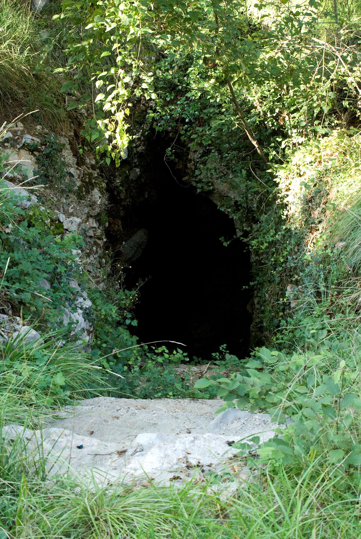 Höhlen und Spuren des Ersten Weltkriegs